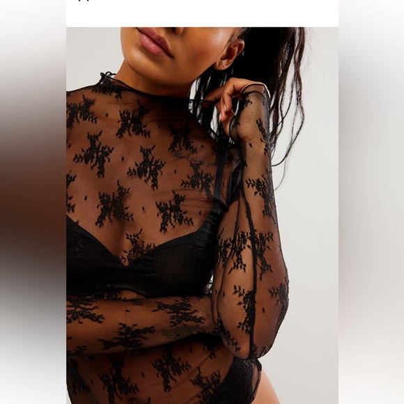 Free People Sheer Lady Lux Layering Top - Picture 1 of 8